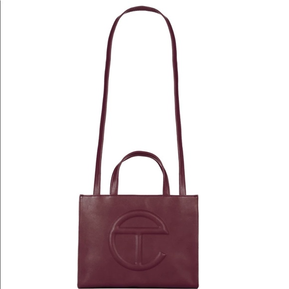 TELFAR Medium Shopper in Oxblood - Authentic - Picture 4 of 13